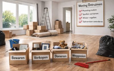 Woning Ontruimen: Waar Moet U Op Letten?
